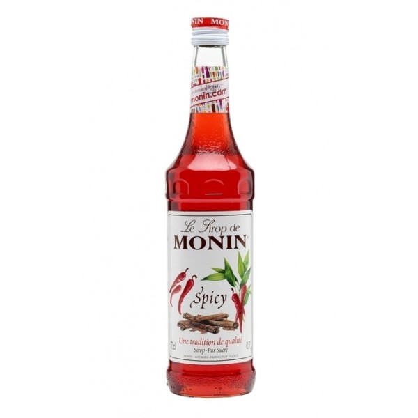 MONIN HOT SPICY SYRUP 700ML MIXERS