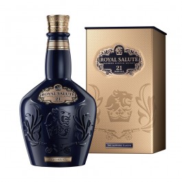 SCOTCH WHISKEY - BLENDED WHISKEY - CHIVAS REGAL ROYAL SALUTE 21 YEAR OLD SAPPHIRE FLAGON 700ML ΠΟΤΑ